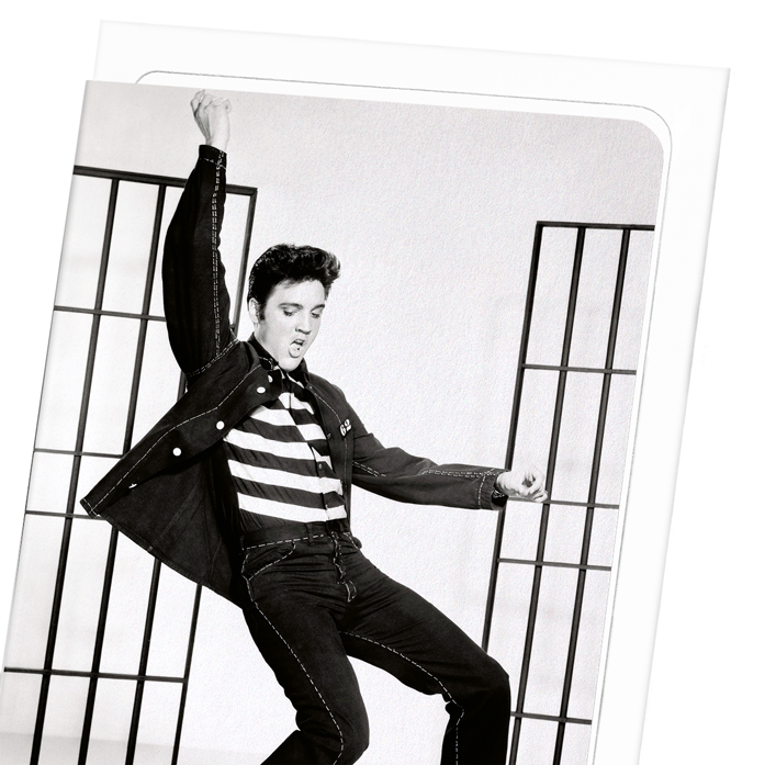 JAILHOUSE ROCK NO.1: Photo Greeting Card
