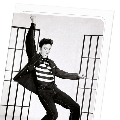 JAILHOUSE ROCK NO.1: Photo Greeting Card