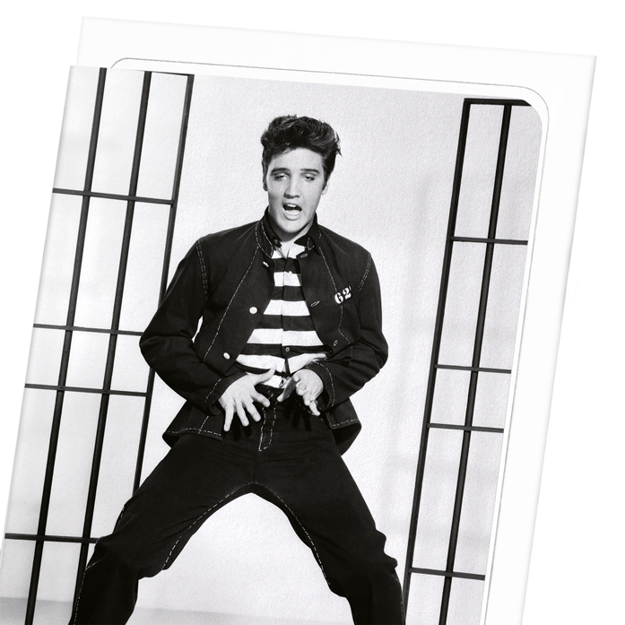 JAILHOUSE ROCK NO.2: Photo Greeting Card