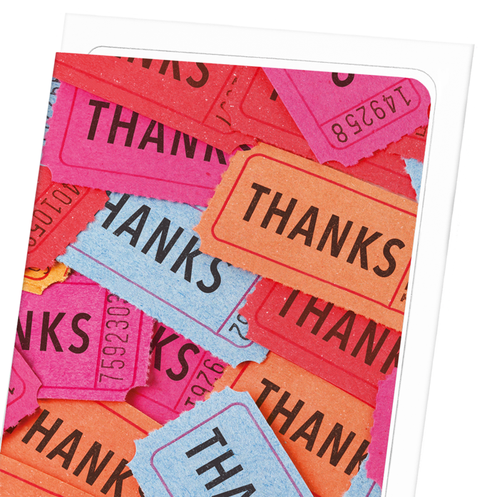CINEMA TICKETS OF THANKS: Photo Greeting Card