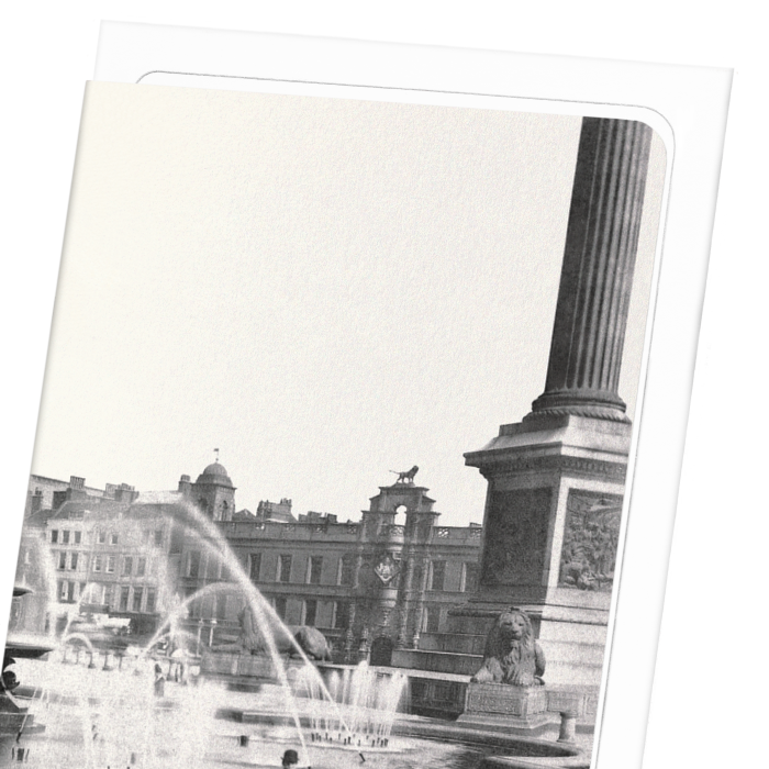 TRAFALGAR SQUARE (1862-79): Photo Greeting Card