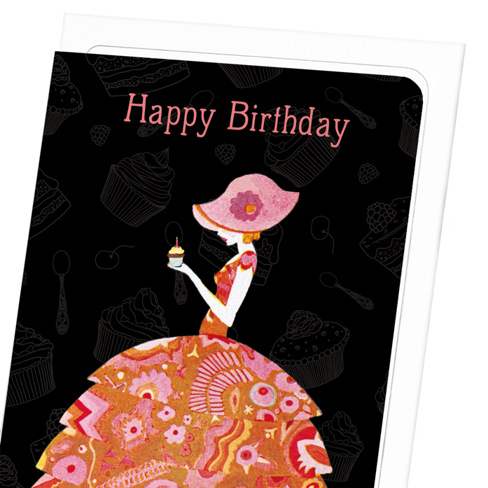 BIRTHDAY GIRL: Vintage Greeting Card