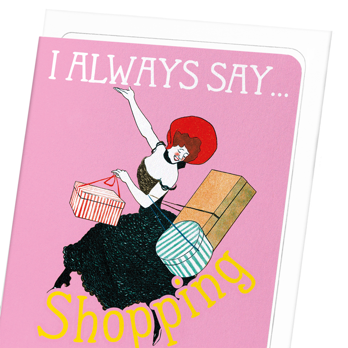 SHOPPING THERAPY: Vintage Greeting Card
