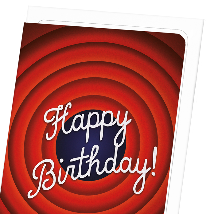 LOONEY BIRTHDAY: Vintage Greeting Card