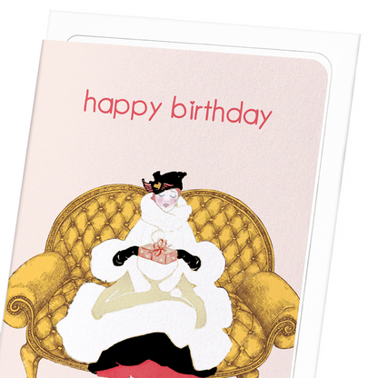 BIRTHDAY WISHES: Vintage Greeting Card