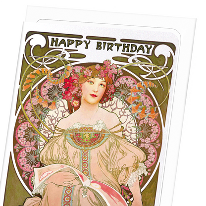 HAPPY BIRTHDAY: Vintage Greeting Card
