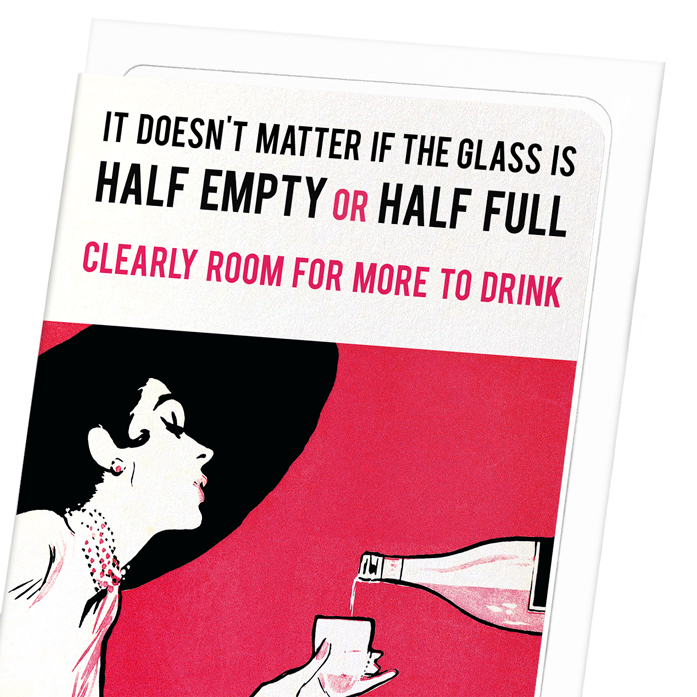 ROOM TO DRINK: Vintage Greeting Card