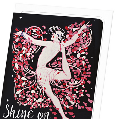 YOU CRAZY DIAMOND: Vintage Greeting Card