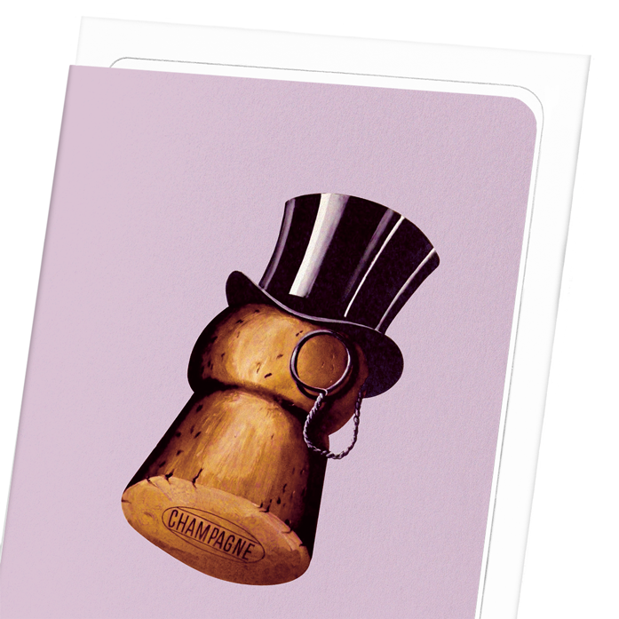 THANK YOU TOP HAT: Vintage Greeting Card