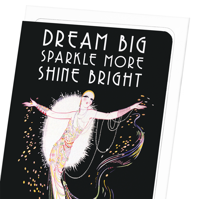 DREAM BIG: Vintage Greeting Card