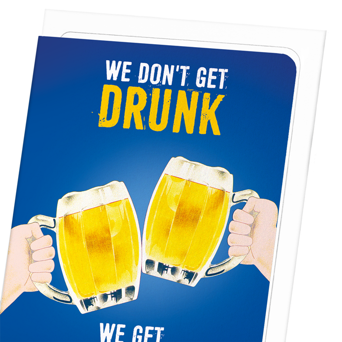 WE GET AWESOME: Vintage Greeting Card