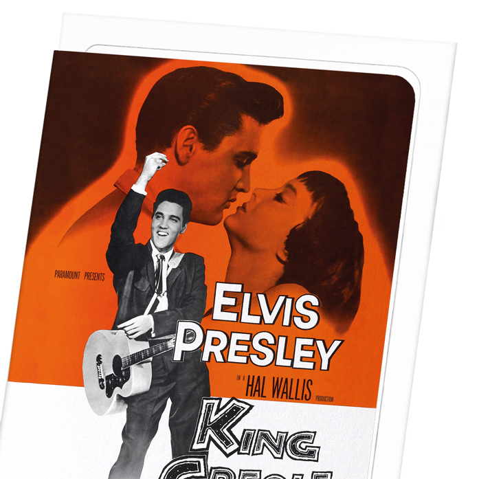 KING CREOLE (1958): Poster Greeting Card