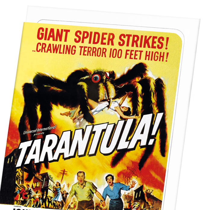 TARANTULA! (1955): Poster Greeting Card