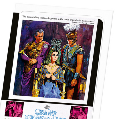 CLEOPATRA (1963): Poster Greeting Card