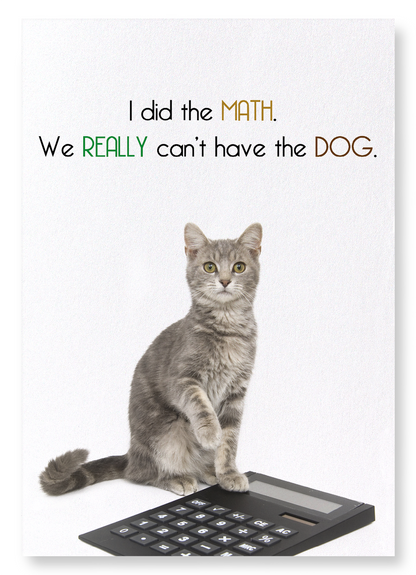 CAN'T HAVE THE DOG: Funny Animal Art Print