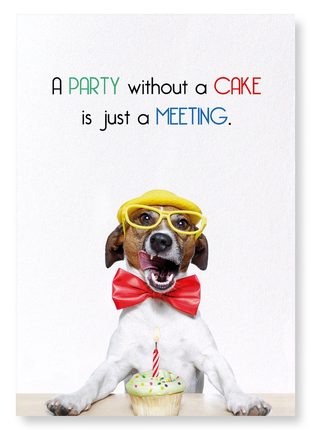 PARTY AND CAKE: Funny Animal Art print