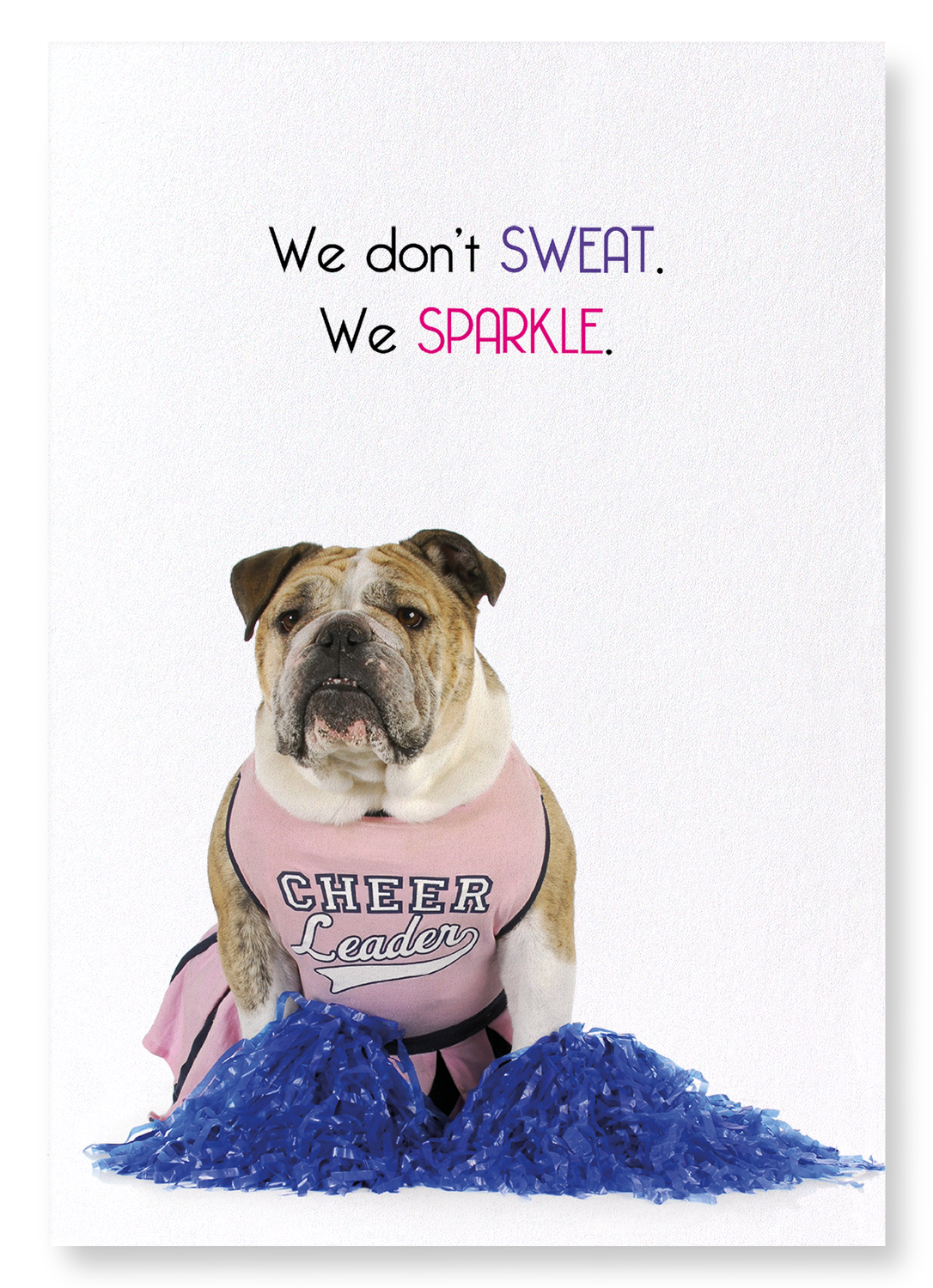 WE SPARKLE: Funny Animal Art Print