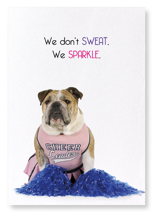 WE SPARKLE: Funny Animal Art Print