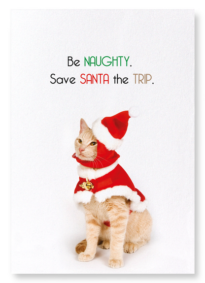 BE NAUGHTY: Funny Animal Art Print