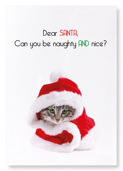 NAUGHTY AND NICE: Funny Animal Art Print
