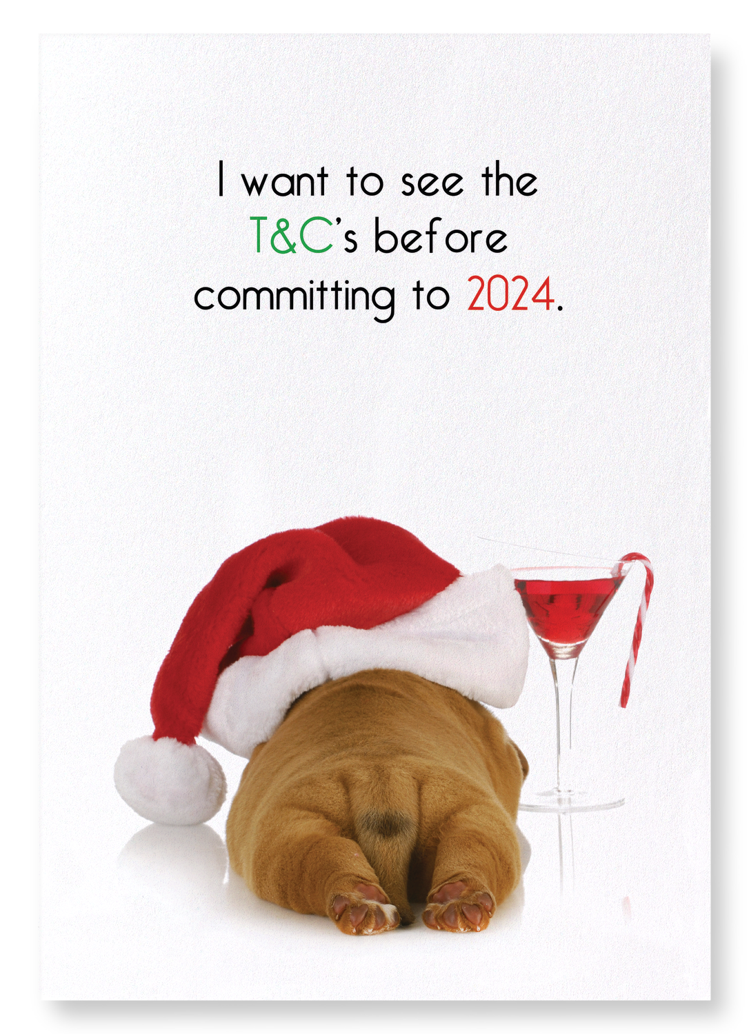 THINKING ABOUT 2024: Funny Animal Art Print
