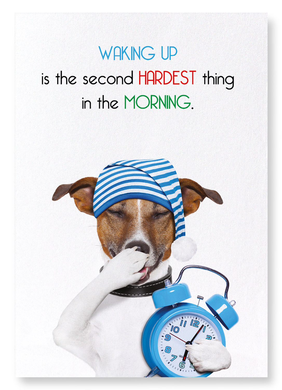 SECOND HARDEST THING: Funny Animal Art Print