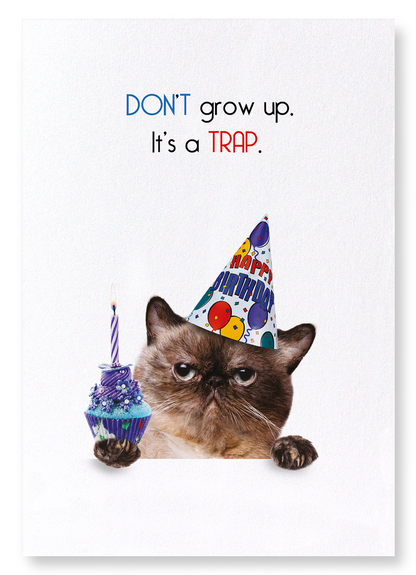 IT'S A TRAP: Funny Animal Art Print