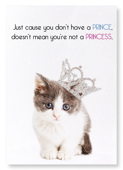 BEAUTIFUL PRINCESS: Funny Animal Art Print