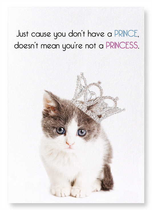 BEAUTIFUL PRINCESS: Funny Animal Art Print