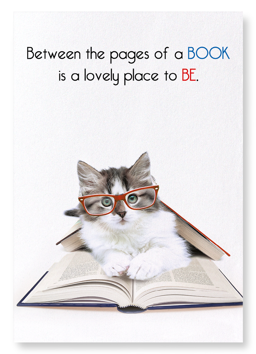 BETWEEN THE PAGES: Funny Animal Art print