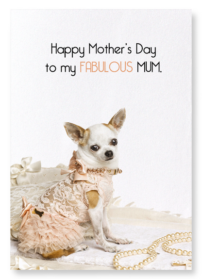 FABULOUS MUM: Funny Animal Art Print