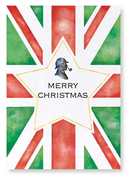 MERRY XMAS UNION JACK: Bespoke Art Print
