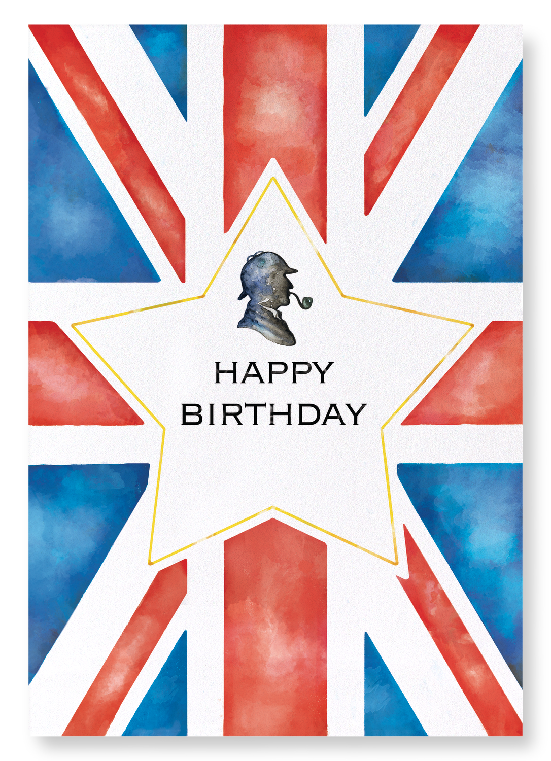 BIRTHDAY UNION JACK: Bespoke Art Print