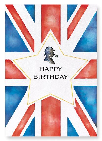 BIRTHDAY UNION JACK: Bespoke Art Print