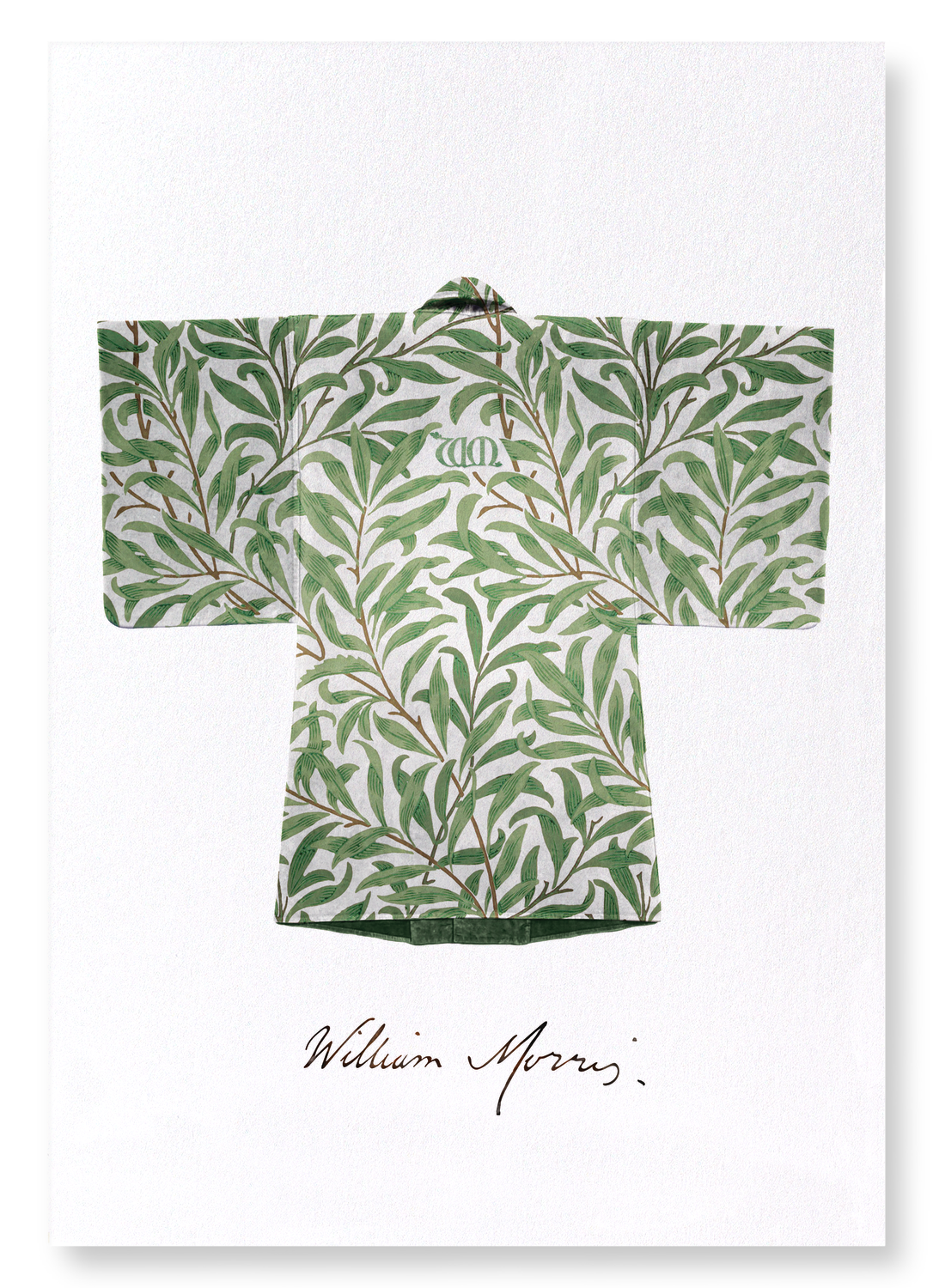 WILLOW BOUGHS KIMONO: Bespoke Art Print