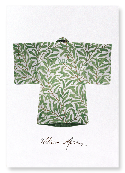 WILLOW BOUGHS KIMONO: Bespoke Art Print