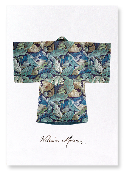 ACANTHUS GRAPES KIMONO: Bespoke Art Print