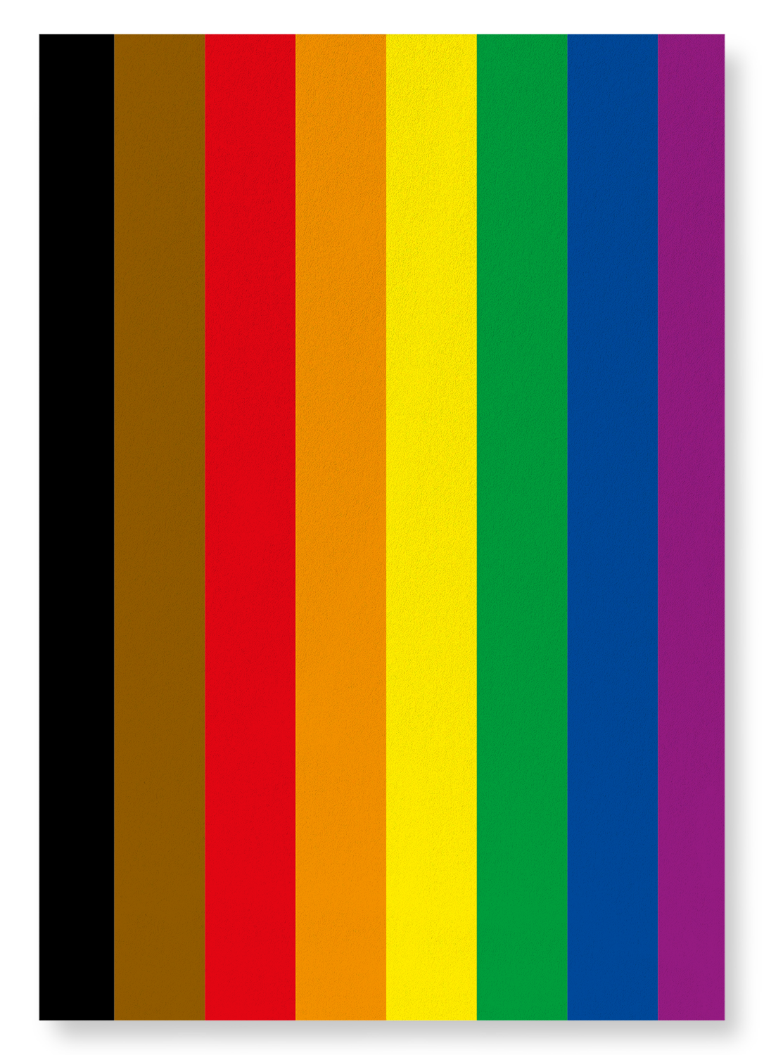 POC (PERSON OF COLOUR) FLAG: Colourblock Art Print