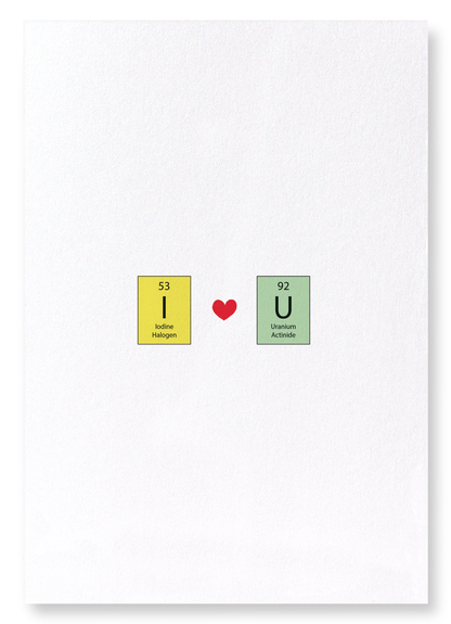ELEMENTS EXPRESSING LOVE: Colourblock Art Print