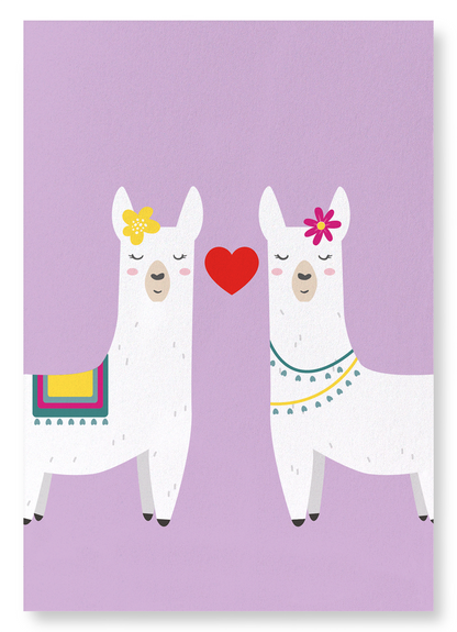 MRS & MRS LLAMOUR: Colourblock Art Print