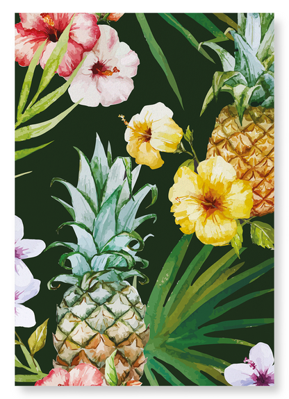 PINEAPPLE PARADISE: Painting Art Print