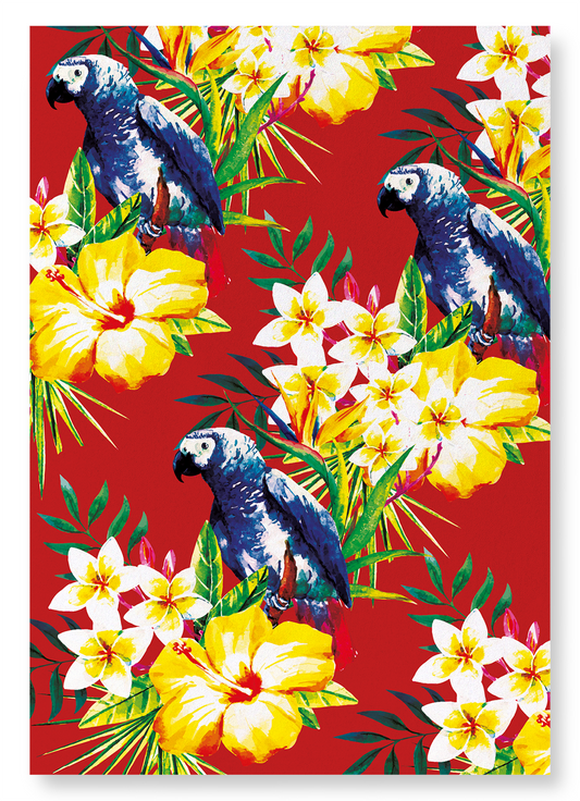 PARROT MESSENGER: Painting Art Print