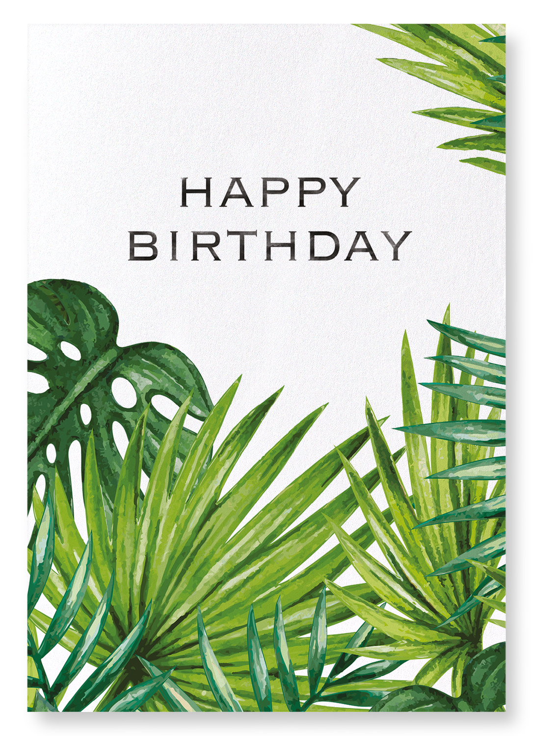 BIRTHDAY PALM: Watercolour Art Print