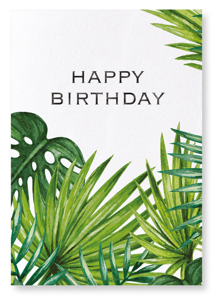 BIRTHDAY PALM: Watercolour Art Print