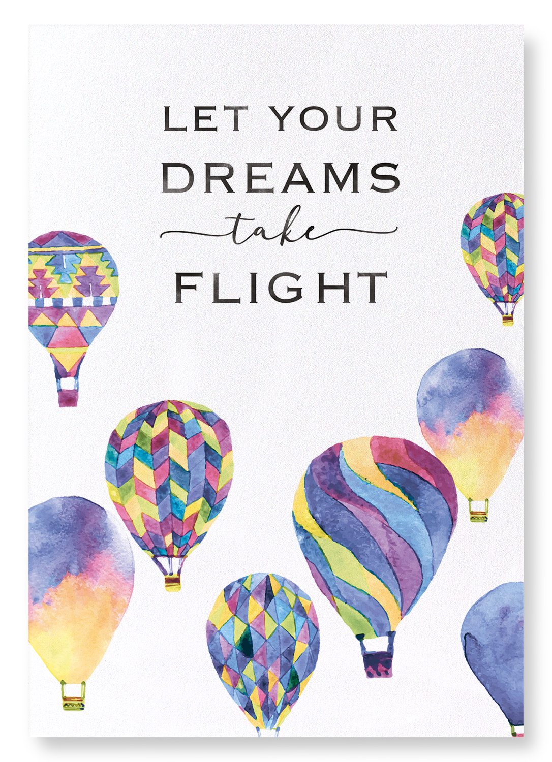 DREAMS TAKING FLIGHT: Watercolour Art Print