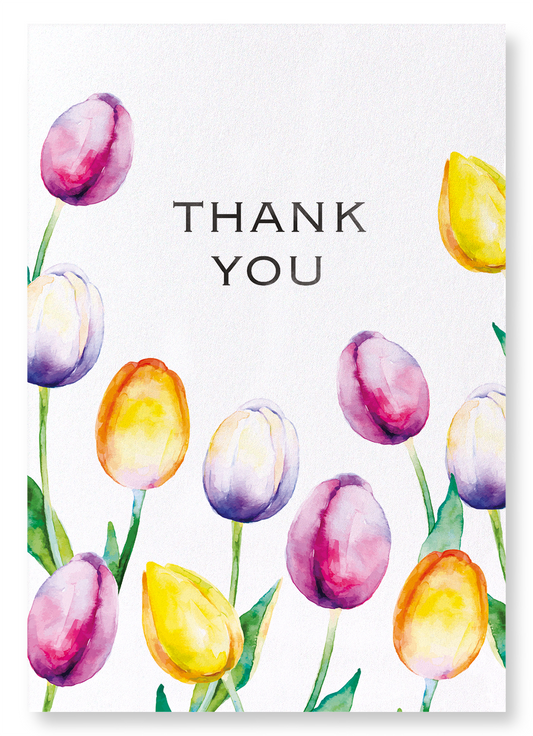 TULIP OF THANKS: Watercolour Art Print