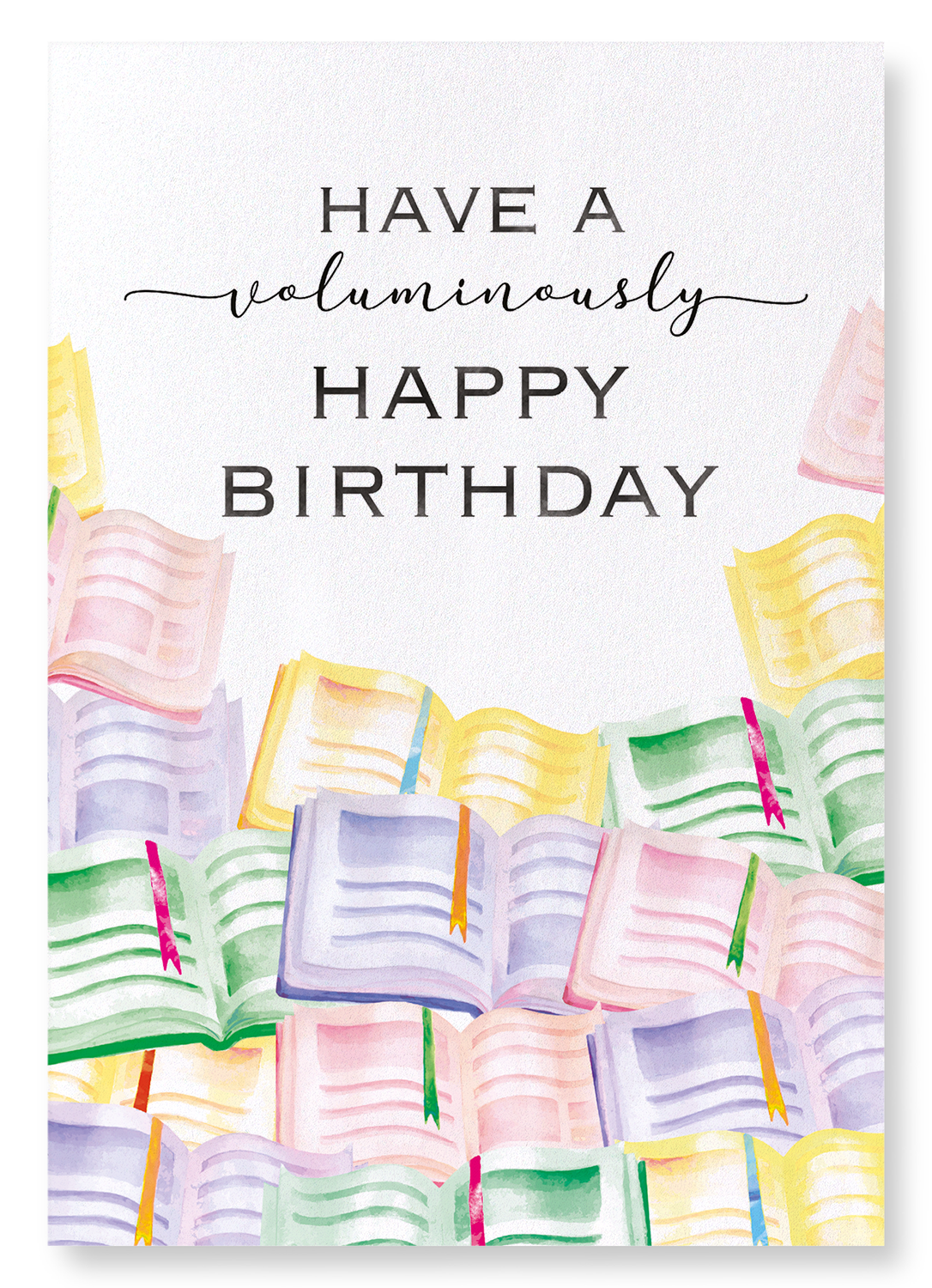 VOLUMINOUS BIRTHDAY: Watercolour Art Print