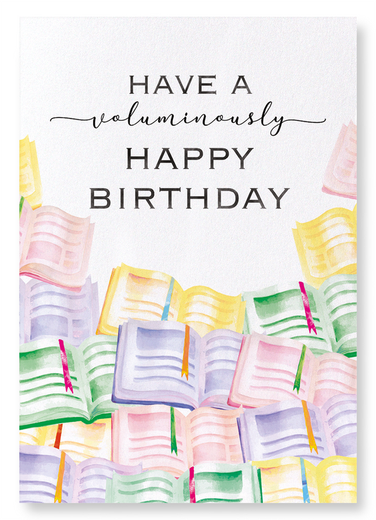 VOLUMINOUS BIRTHDAY: Watercolour Art Print