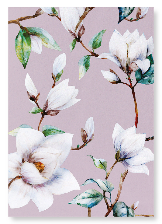 ELEGANT MAGNOLIA: Painting Art Print