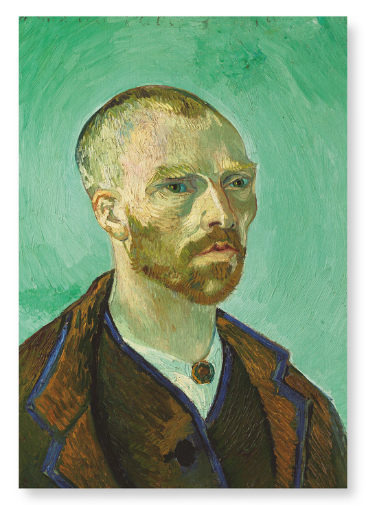 SELF-PORTRAIT AS A BONZE BY VAN GOGH: Painting Art Print